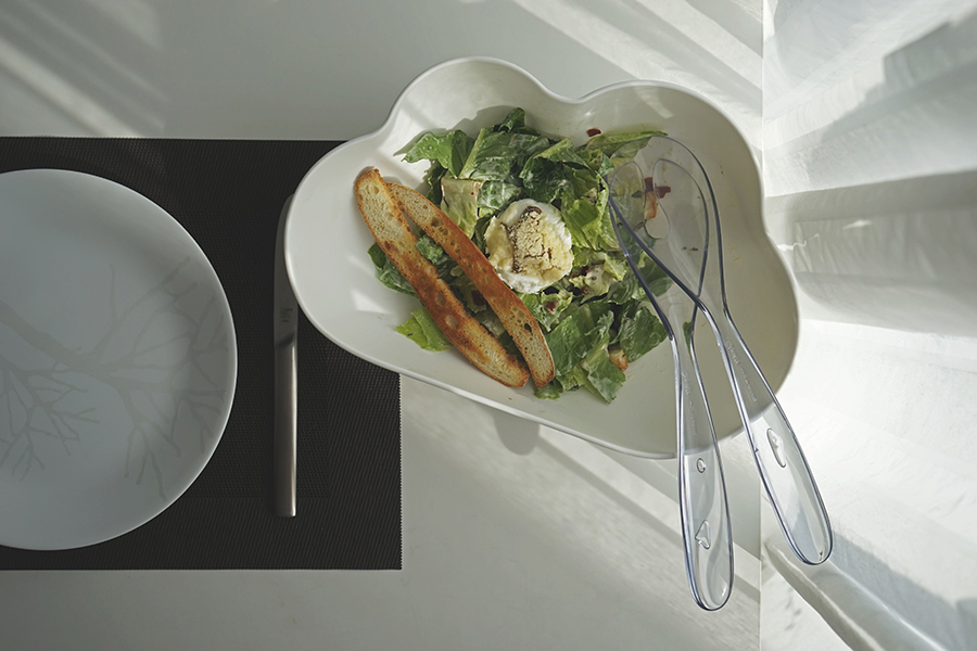 QL10265-WH-CL Миска для салата cloud Qualy  - Вид №7