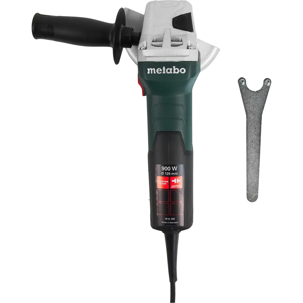 УШМ (болгарка) Metabo W 9-125, 600376010, 900 Вт, 125 мм 15178291 STLM-2114741  - Вид №4