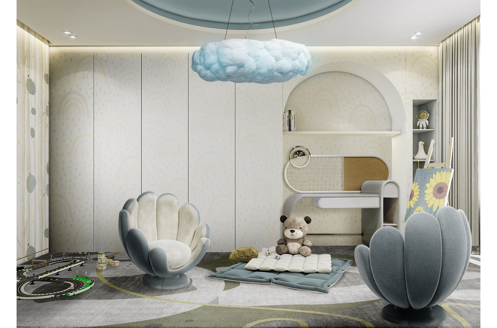 CIST774 Детские ковры Силовой слон Circu  - Вид №6