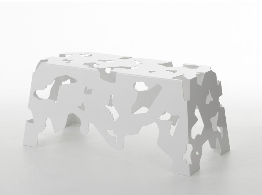 Nola Industrier Штабелируемая скамья из стали с порошковым покрытием без спинки sun-id-1459673 - Вид №1