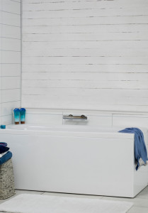 152 Ванна Cubic 150 Правая Noro  Белый