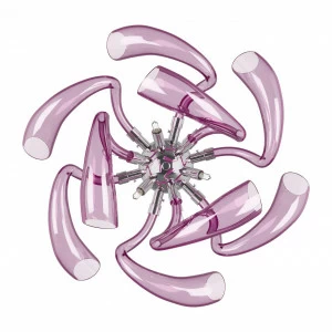 Бра Lightstar Stella 892668 LIGHTSTAR ОРИГИНАЛЬНЫЕ 079331 Прозрачный;розовый