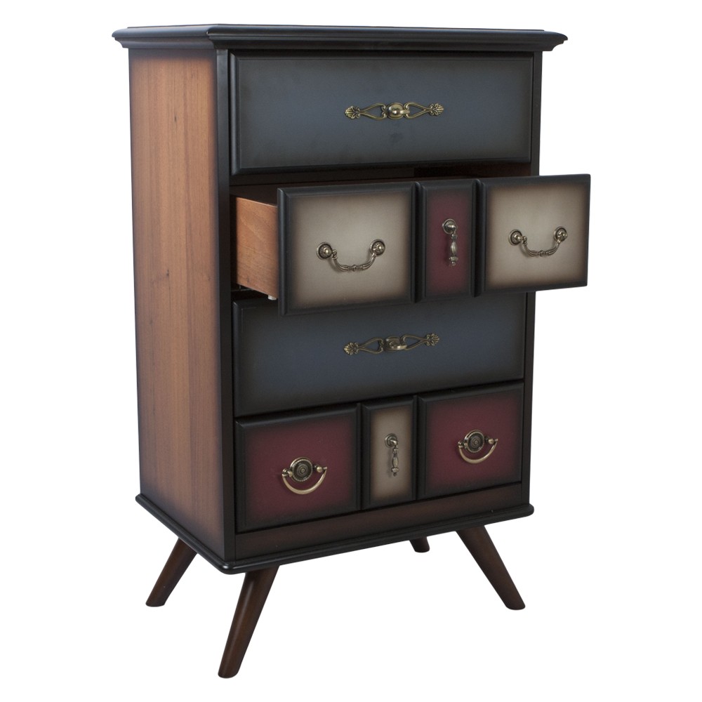 11530 Комод Пандора 1 Орех Mix BOGACHO 4627139502197 - Вид №2