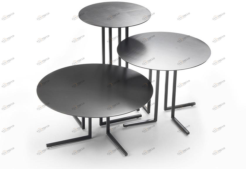 Marelli Круглый журнальный столик из металла sun-id-1433762