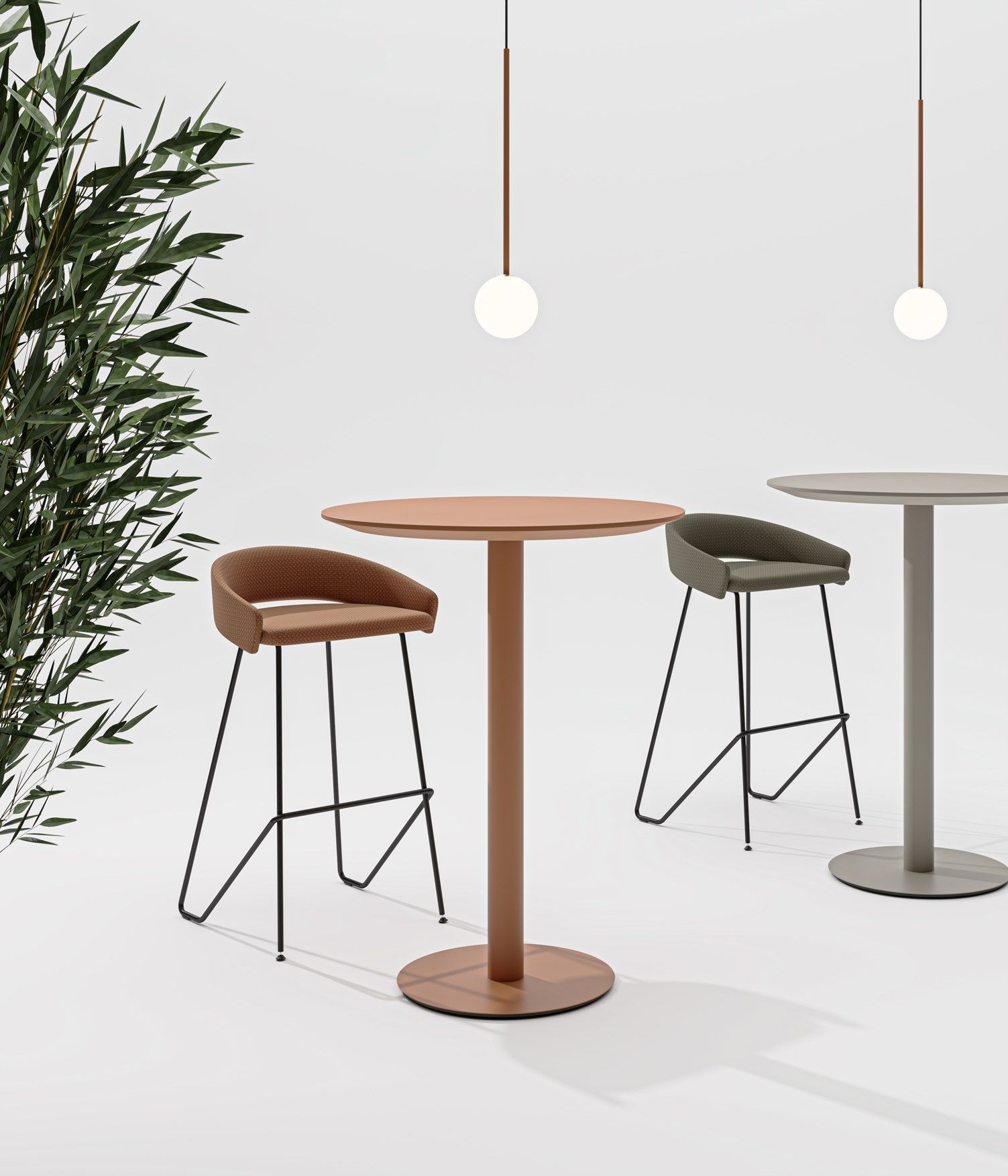 Высокий круглый стол для контракта PROF ARCH-00100318 - Вид №2