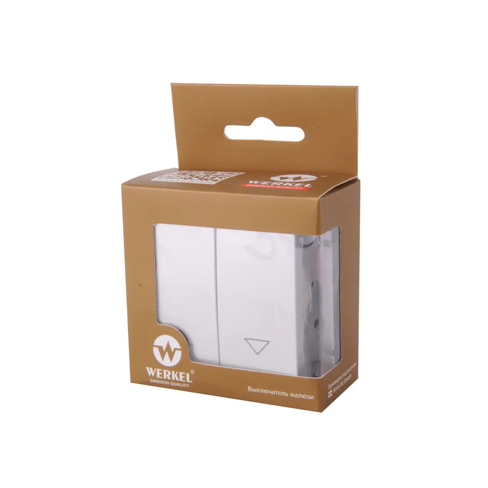 Выключатель жалюзи Werkel серебряный Встраиваемые механизмы STLM-2173372 - Вид №3