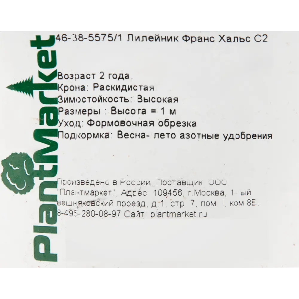 Лилейник «Франс Хальс» 15x45 см 82625239 STLM-2078218 PLANTMARKET  - Вид №1
