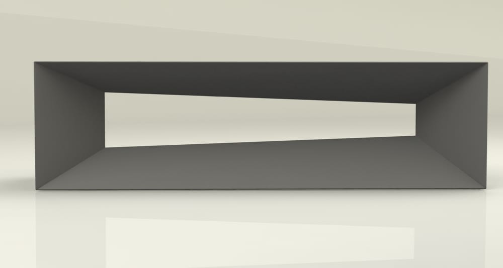 Оцинкованная стальная скамья без спинки Viscio Urban Design LAMY ARCH-00017178 - Вид №2