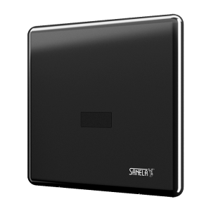 12007 Автоматическое чёрное управление душем для подачи подготовленной воды, с монтажной коробкой, 6 В SANELA