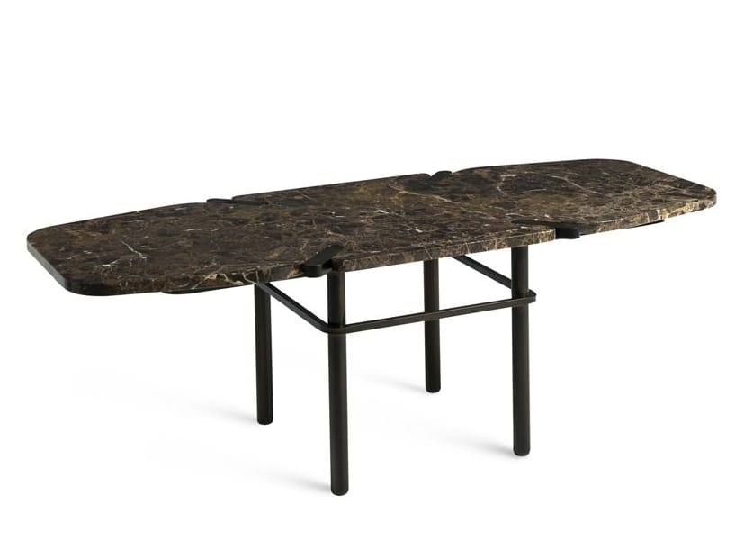 Прямоугольный мраморный журнальный столик ROCHE BOBOIS PASEO ARCH-00145099 - Вид №1