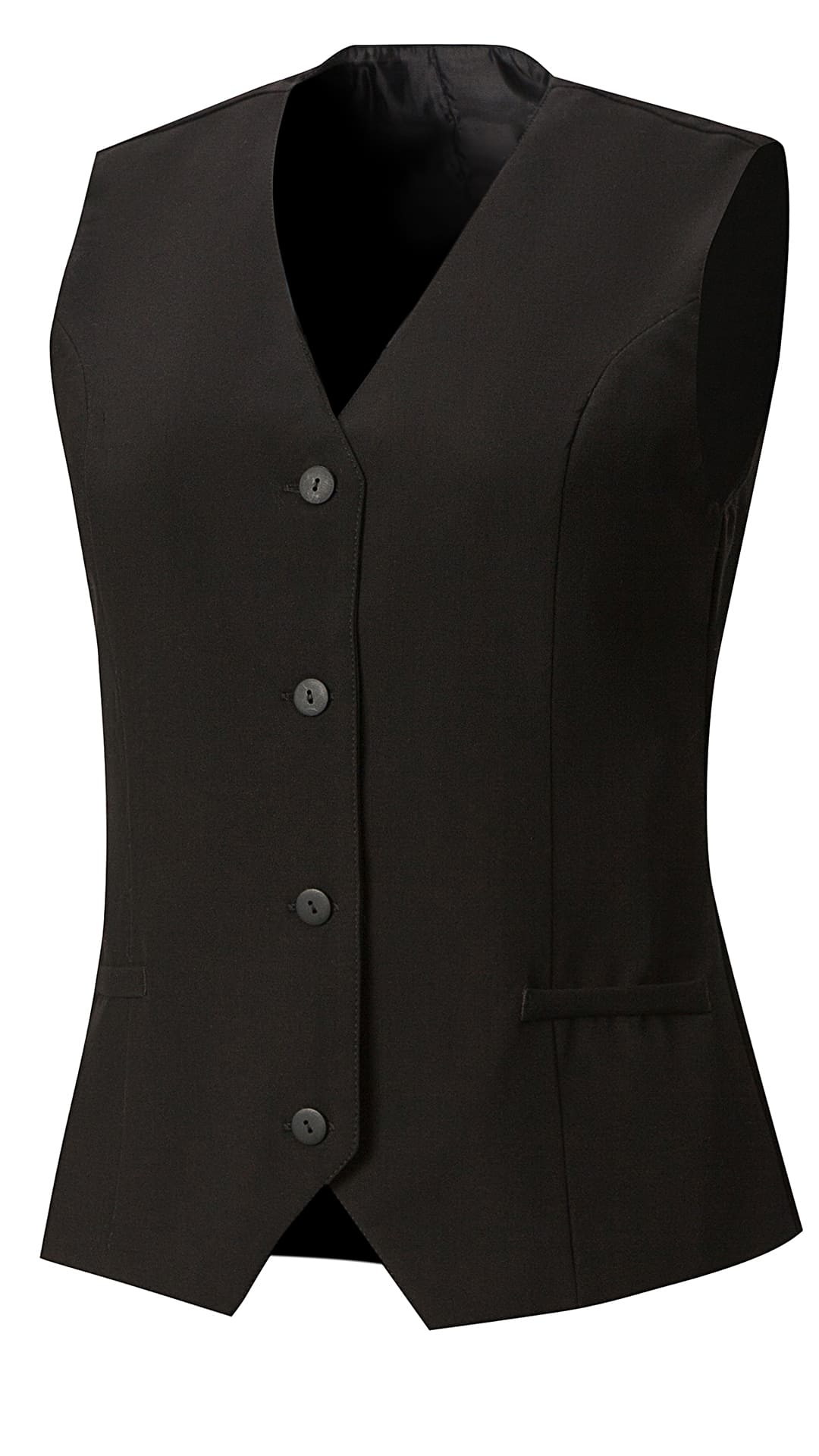 62872 Жилет  женский BLACK El-Risto  Одежда для официантов  размер 44 