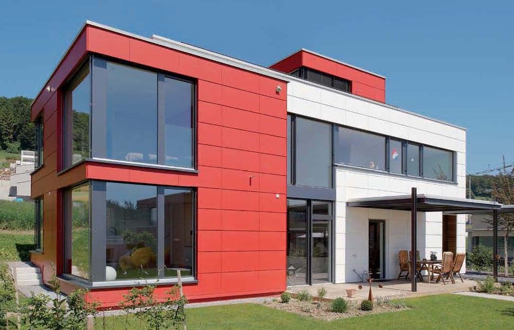 Фасадные панели из волокнистого бетона SWISSPEARL Swisspearl® ARCH-00072137 - Вид №3