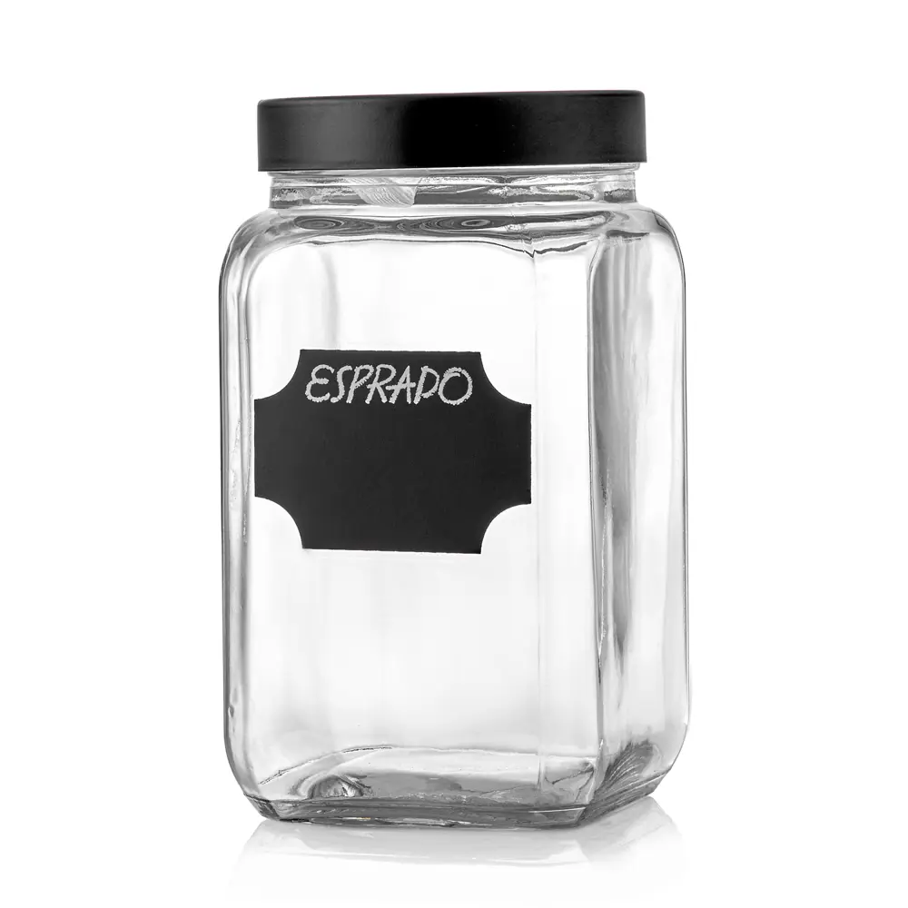 ESPRADO Стеклянная банка для сыпучих продуктов 1200 мл 85683679 STLM-0065224 - Вид №1
