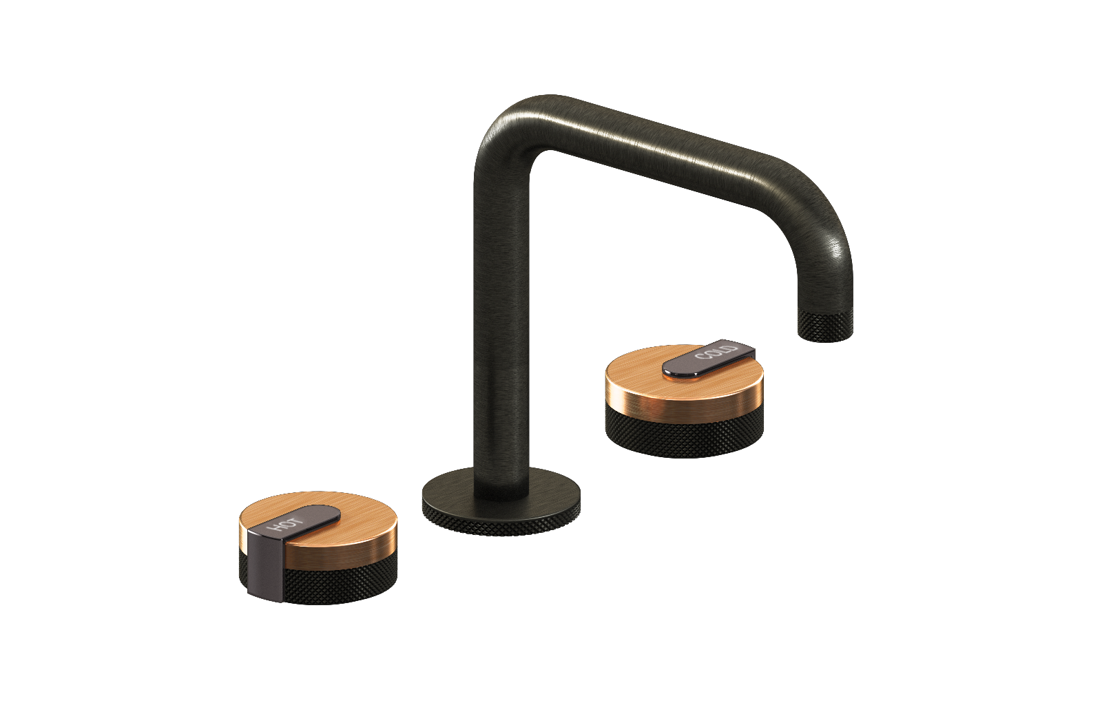 E-11511-R1BRG-L1OX-BOX Смеситель для умывальника на 3 отвертия GRAFF MOD+