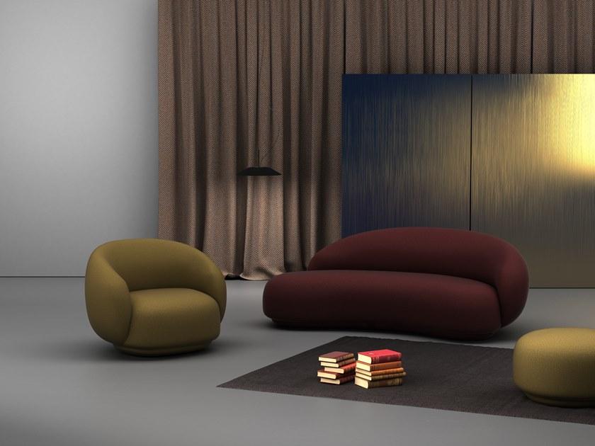 Tacchini Кресло из ткани с подлокотниками Julep sun-id-1363351 - Вид №6