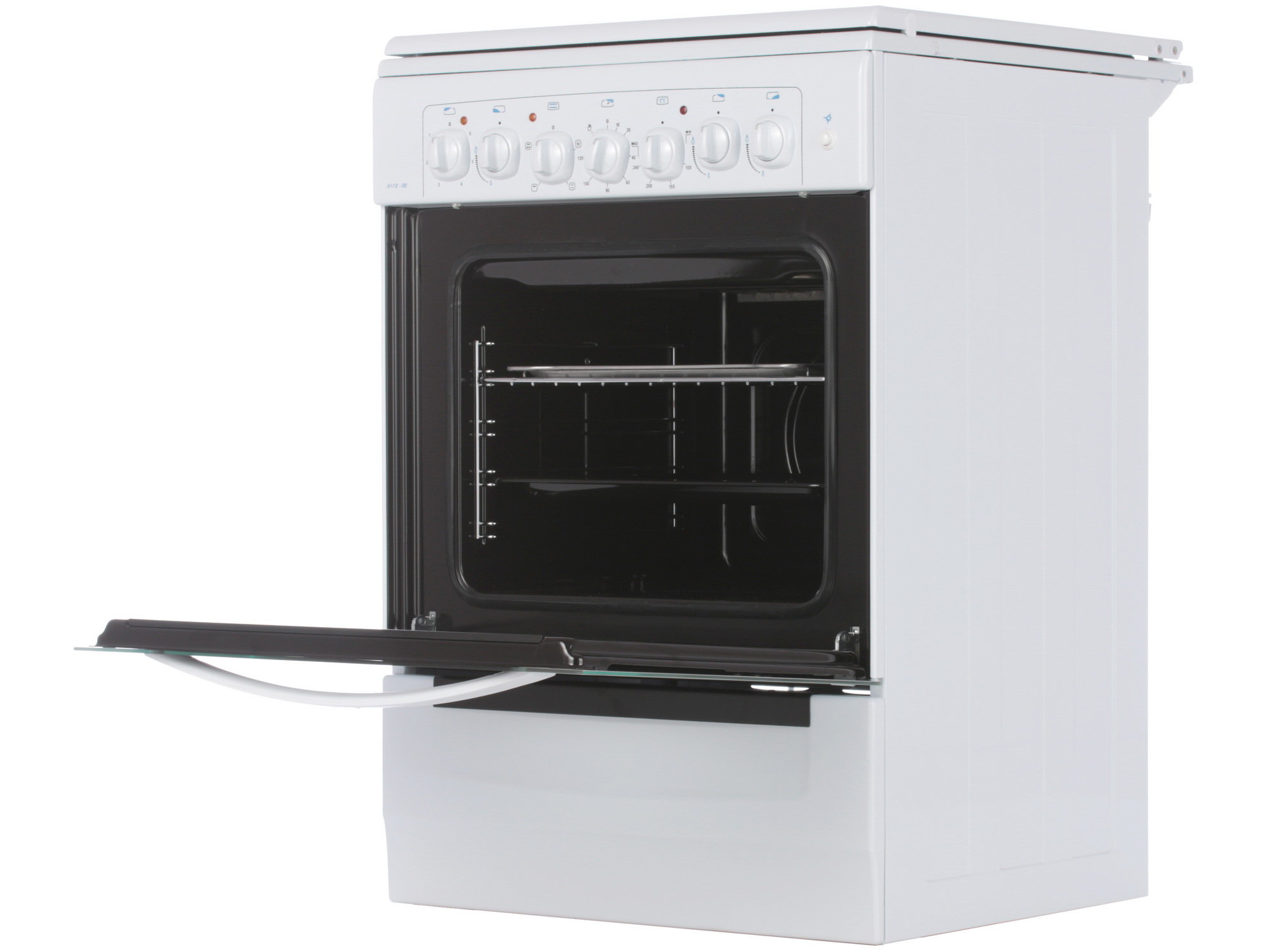 1089384 Комбинированная плита Gefest 6112-02 белый STDN-0070085 - Вид №3