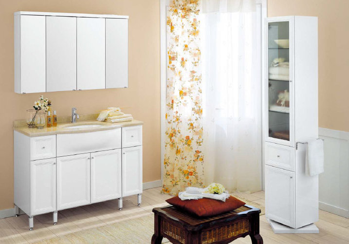 OR36 ORCHIDEA Комплект мебели для ванной комнаты 120 см ARDECO Ardeco S. R. L 42647 - Вид №1