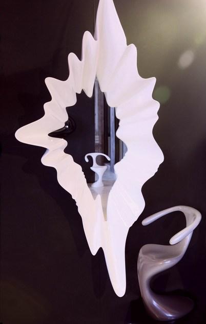 CEDRIMARTINI Зеркало в стиле барокко из лакированного стекловолокна sun-id-1450702 - Вид №1