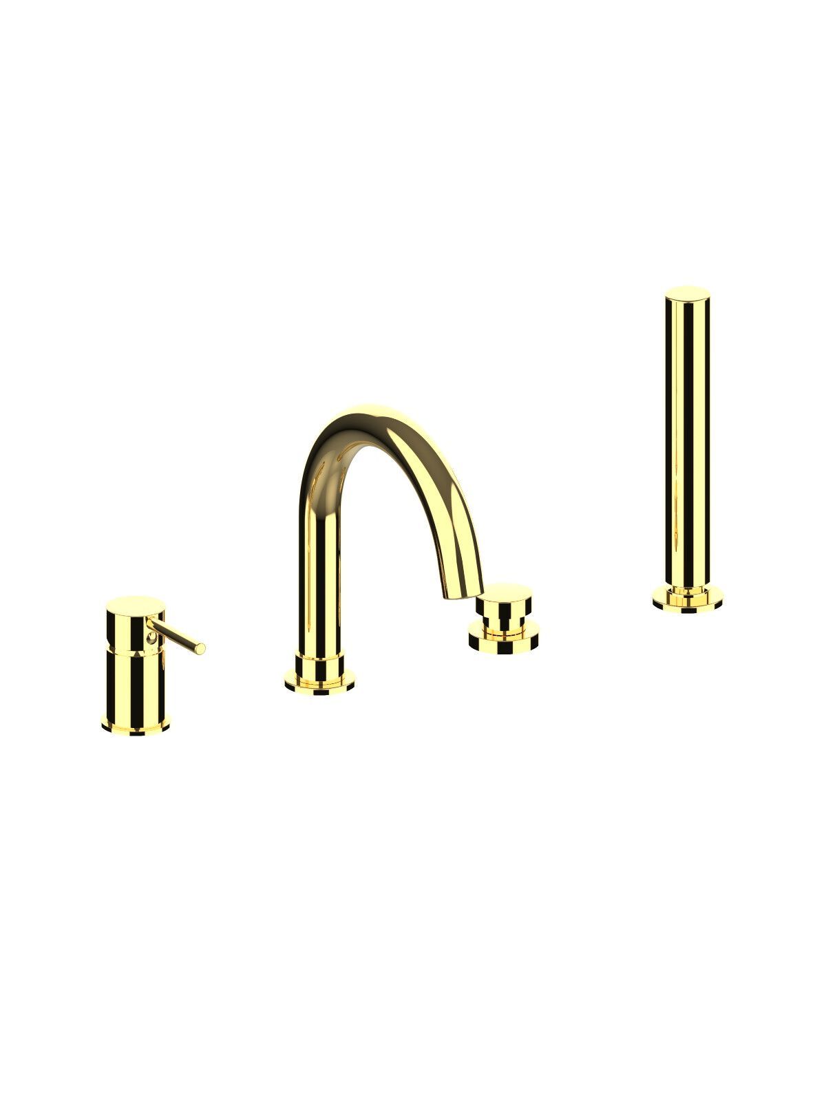 Встраиваемый смеситель для ванны с ручным душем Rubinetterie Frattini Pepe XL ARCH-00092637 - Вид №1