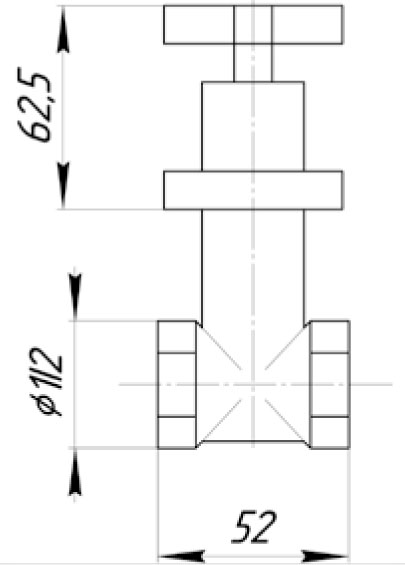 Вентиль MIGLIORE Naxos ML.NAX-7660 ML.NAX-7660.CR - Вид №1