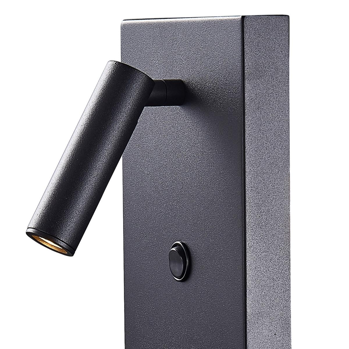 083614 Настенный светильник 6752 черный Mantra Zanzibar