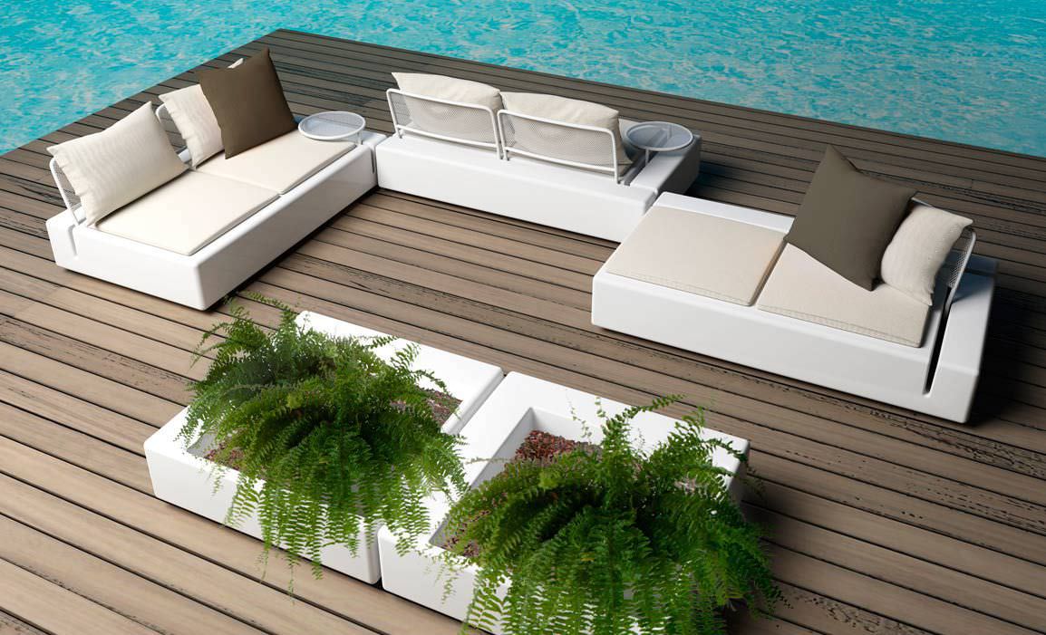 002206 Кашпо Vondom Kes