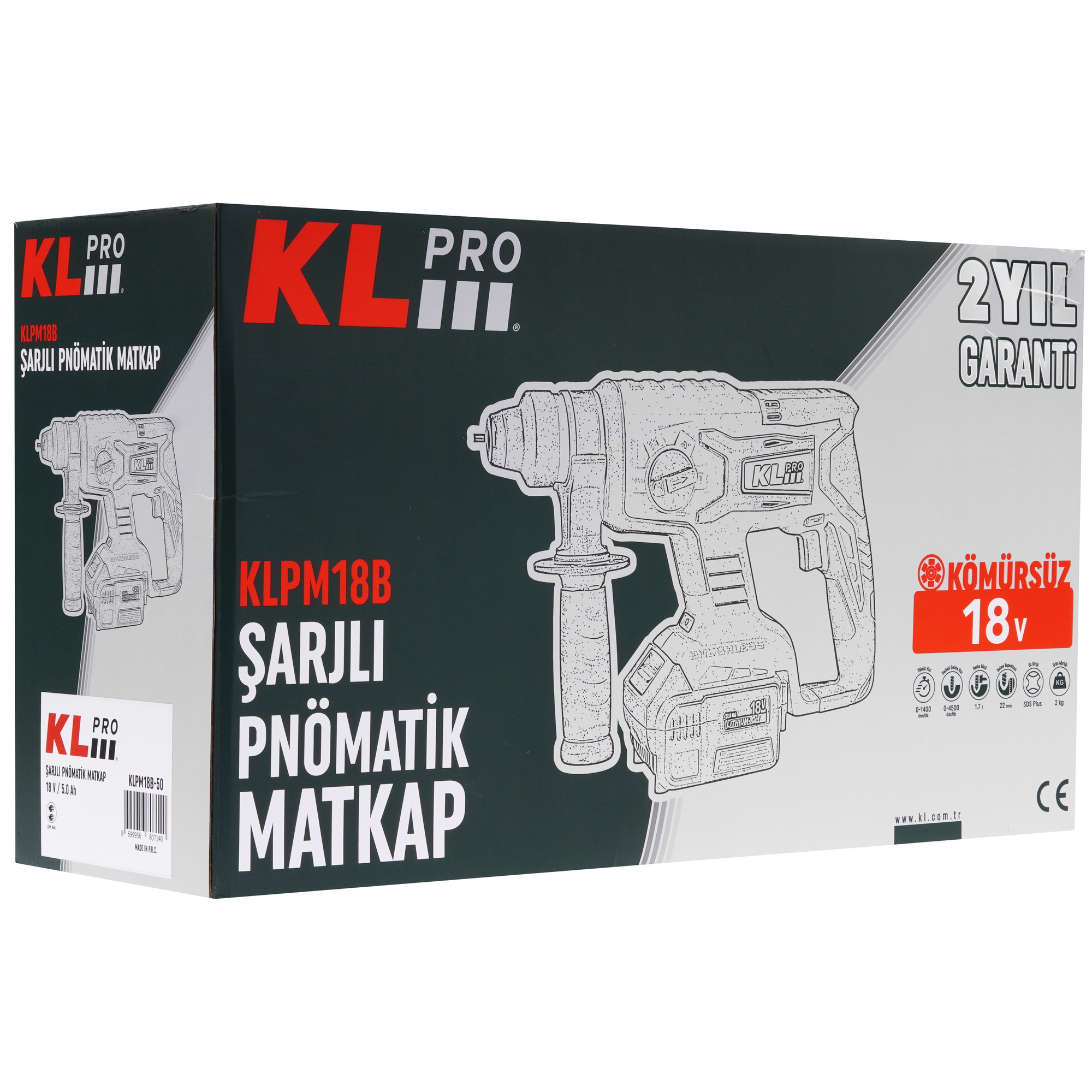 Перфоратор KLPRO KLPM18B-50 9153453 STDN-0109293 - Вид №10