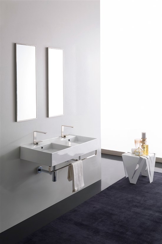 5142 Scarabeoceramica Умывальник 101x46 см Teorema 2.0 Santreyd - Вид №1