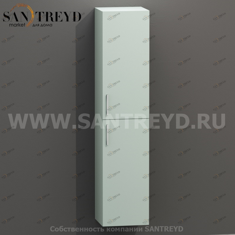 MDC007 Высокий шкаф с двумя створками 160 см синий Globo 4ALL Италия Ceramica Globo