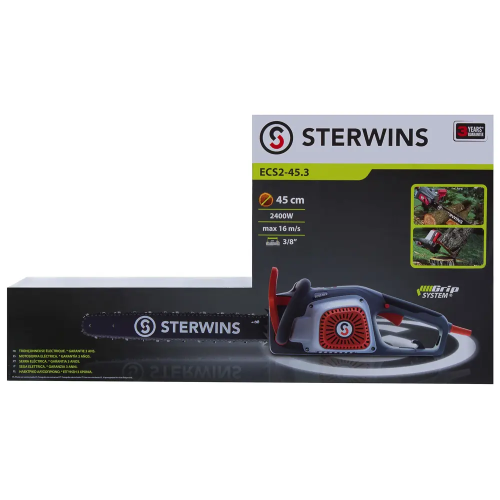 Электропила Sterwins 2400 Вт шина 45 см STLM-2133007 - Вид №11