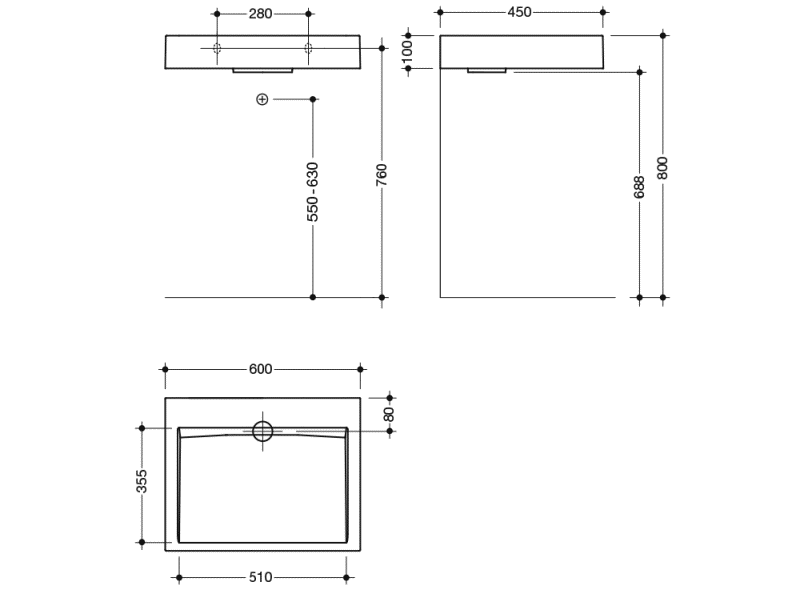 950.11.300 суета сует HEWI Waschtische  - Вид №22