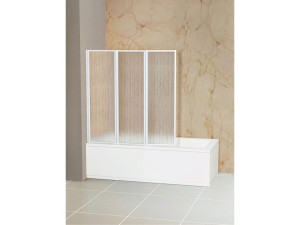 Акриловая стеклянная складная стена для ванны