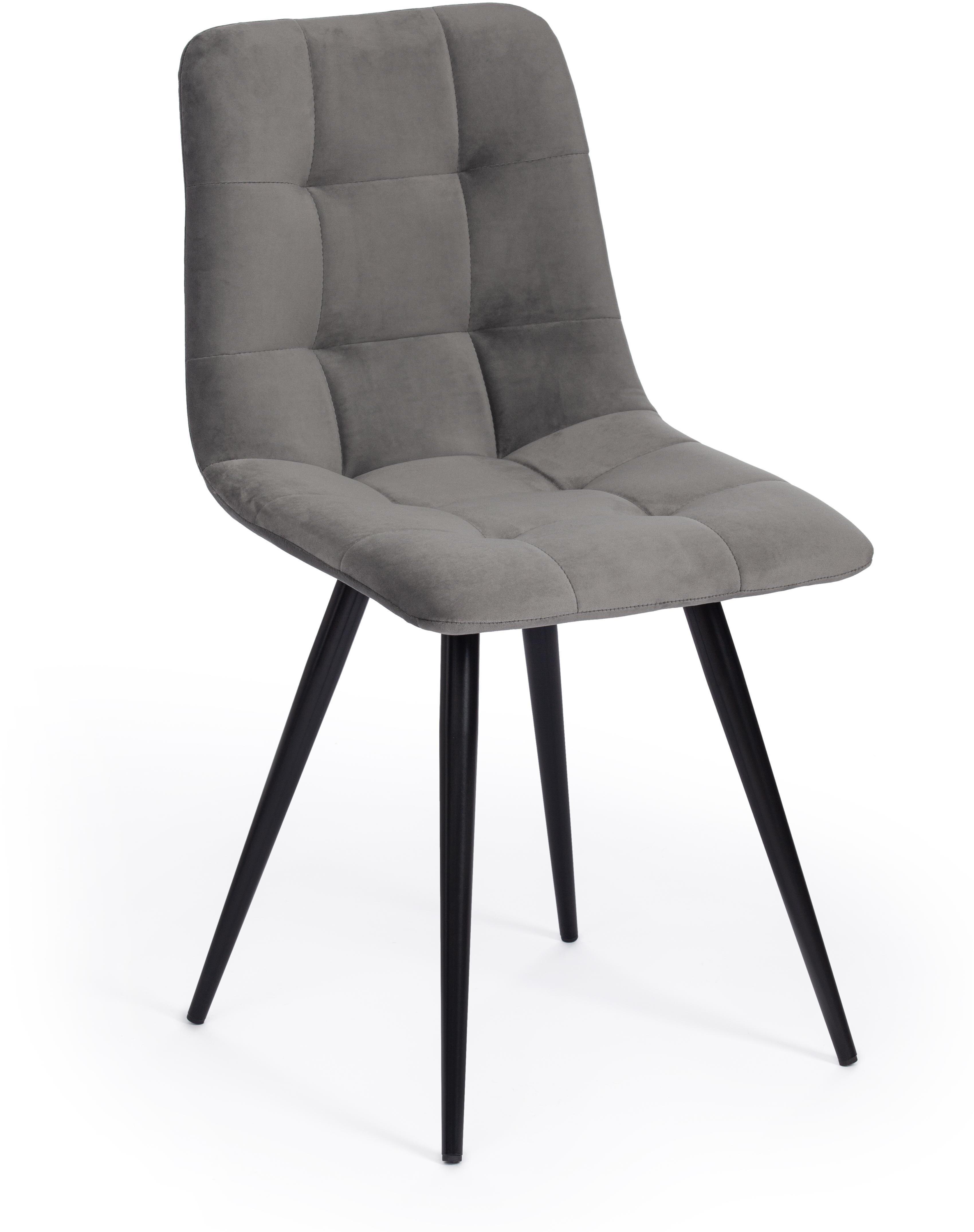 90356365 Стул 17293 88х53х45 см ткань цвет серый Modern STLM-0198637 TETCHAIR