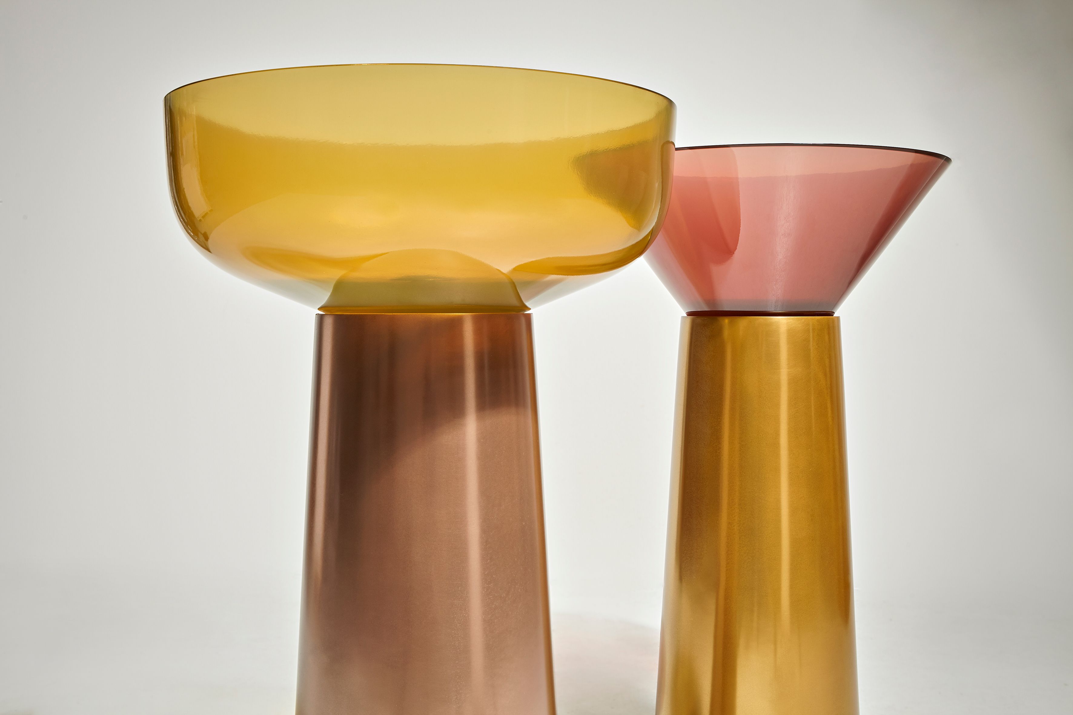 Круглая отдельно стоящая раковина из Cristalmood® Antoniolupi ALBUME10 + ALBUME20 ARCH-00067661 - Вид №4