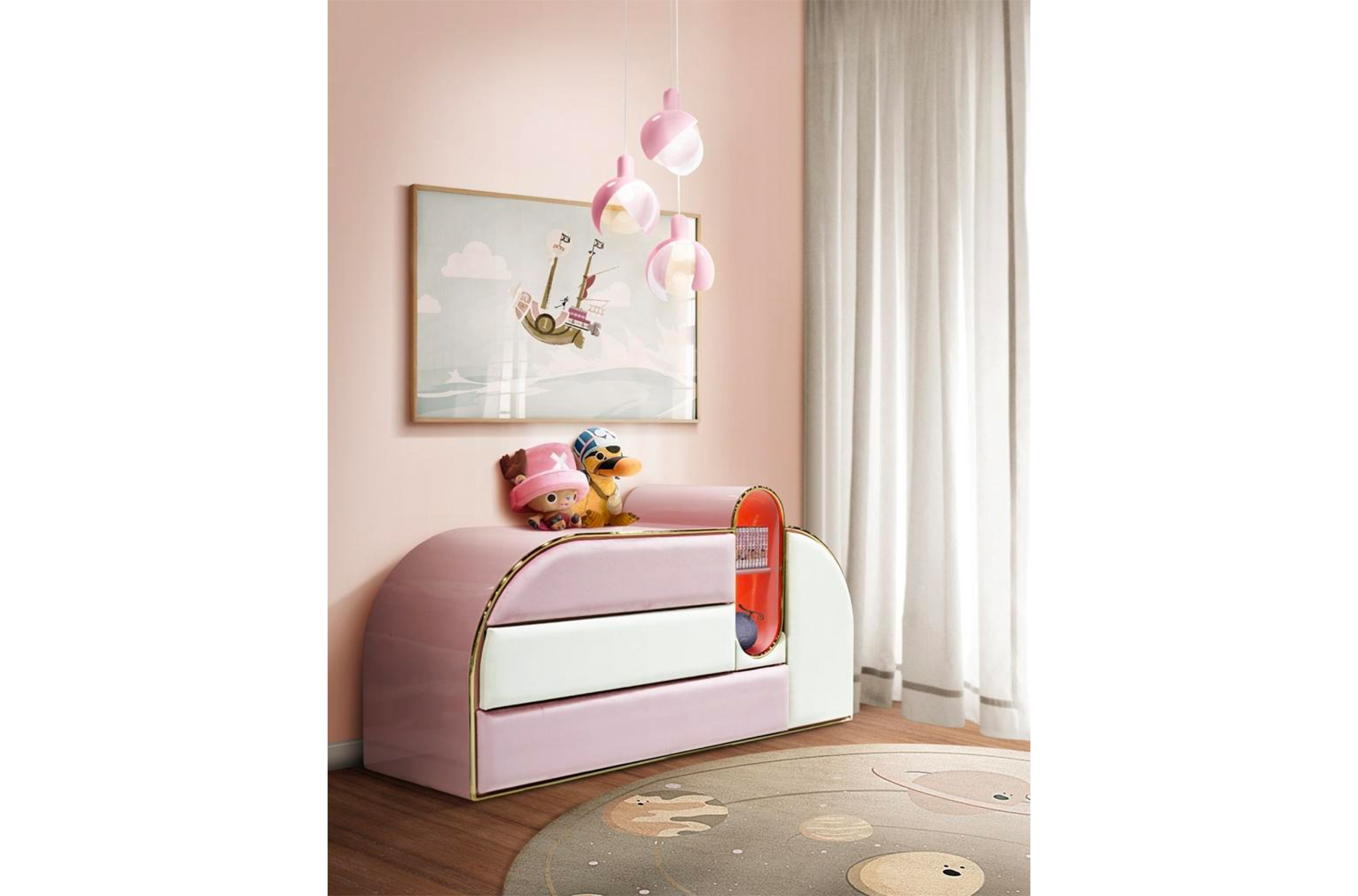 CIST786 Детские ковры Солнечная система Circu  - Вид №2