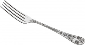 10531232 Odiot Вилка столовая Odiot "Наполеон" 21,8см (серебро 925) Серебро 925