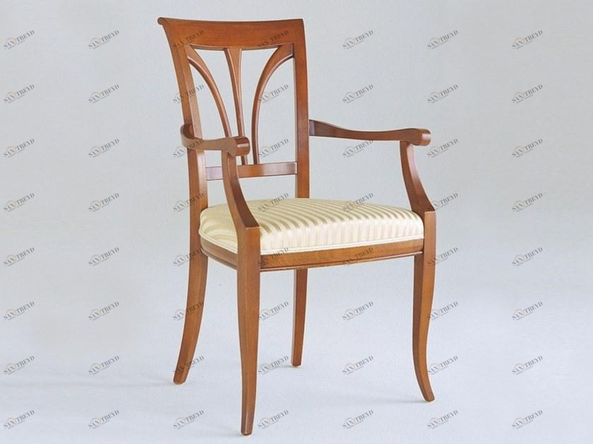 SELVA Стул из бука с подлокотниками  1701 