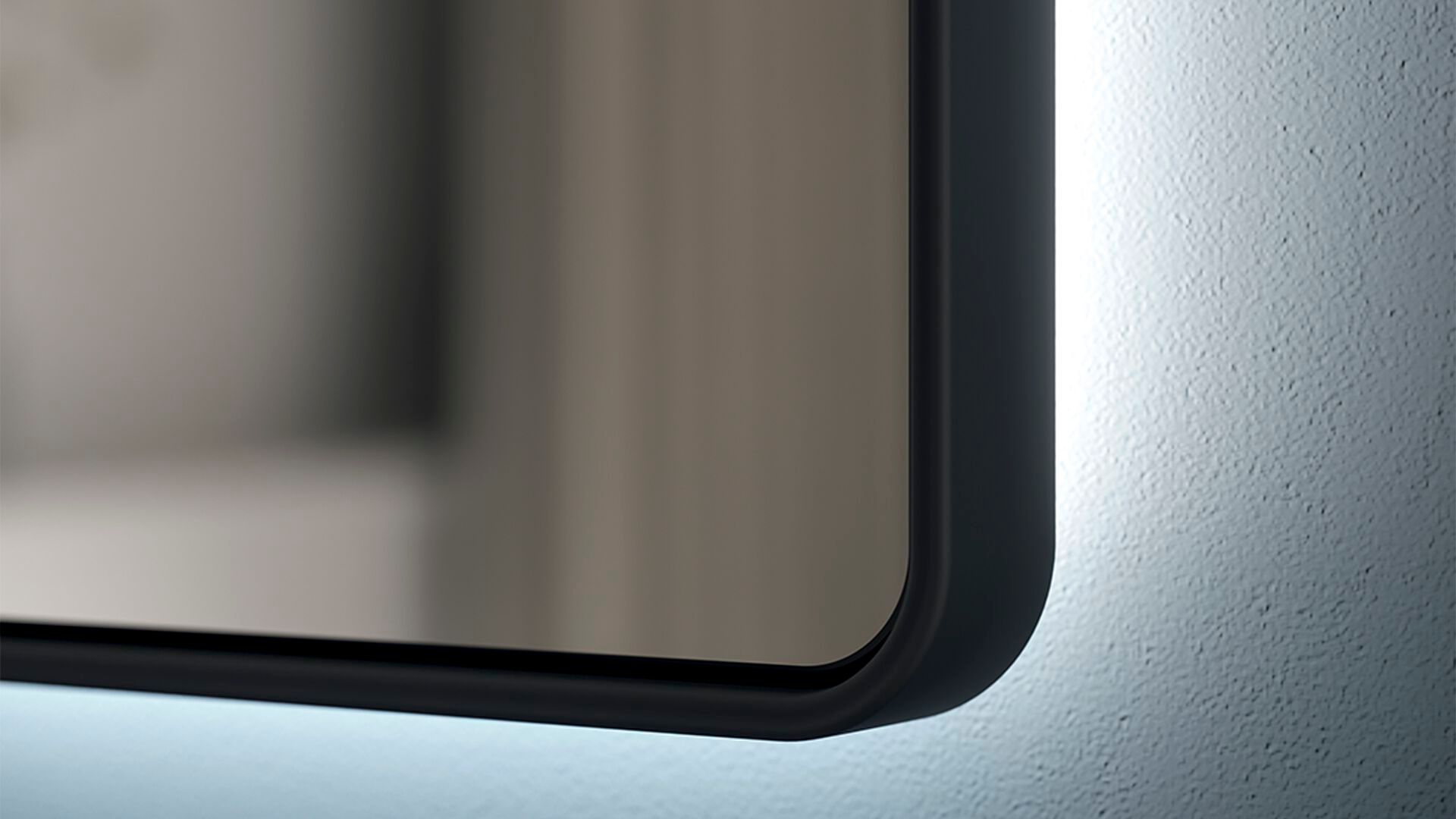 Квадратное зеркало со встроенным освещением для ванной комнаты INDA® ZARA + ARCH-00106114 - Вид №1