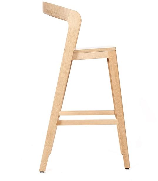 Wildspirit Высокий деревянный табурет с подставкой для ног Play sun-id-1408399 - Вид №1