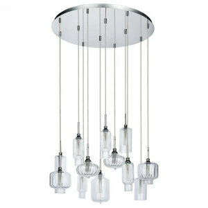 Дизайнерская подвесная люстра Spot Light Larissa 1891228 хром SPOT LIGHT ДИЗАЙНЕРСКИЕ, LARISSA 108259 Хром