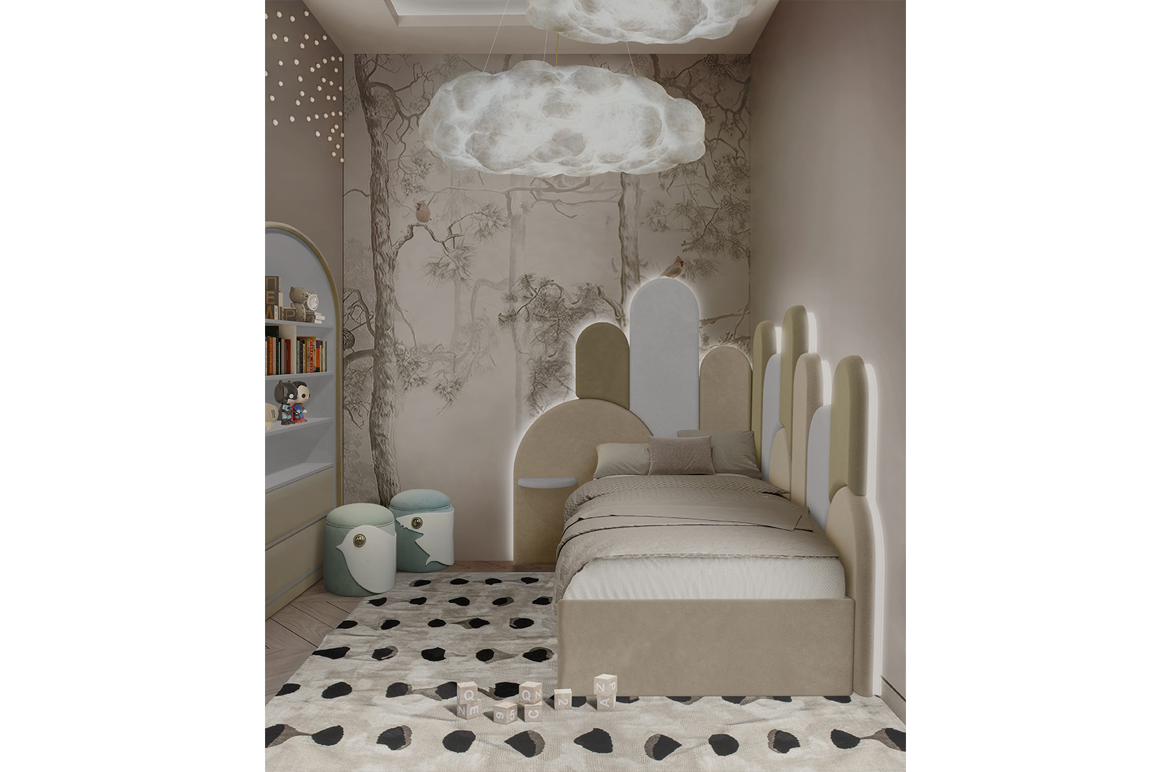 CIST33 Детские пуфики Акула Circu  - Вид №12