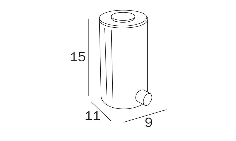 Металлический настенный дозатор мыла INDA® HOTELLERIE ARCH-00147476 - Вид №1