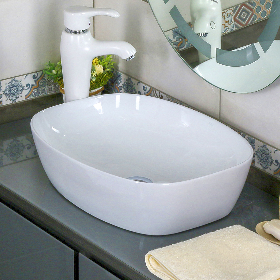 Накладная раковина melana mln-320352 320352-805 - Вид №7