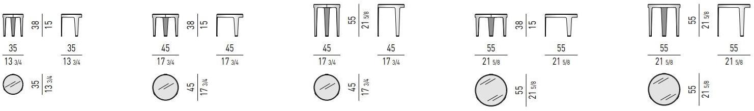 Minotti Круглый журнальный столик из металла sun-id-1438204 - Вид №4
