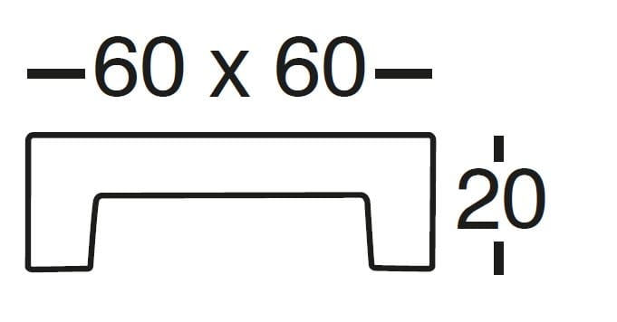 Журнальный столик из смолы Vondom Jut ARCH-00118033 - Вид №1