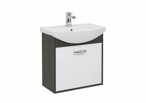 Тумба под раковину Aquanet Грейс 65 дуб кантербери/белый (1 ящик)