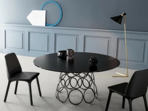 Bonaldo Круглый хрустальный стол