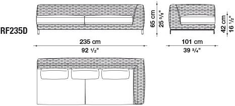 B&B Italia Outdoor Диван Ray outdoor sun-id-1493246 - Вид №7
