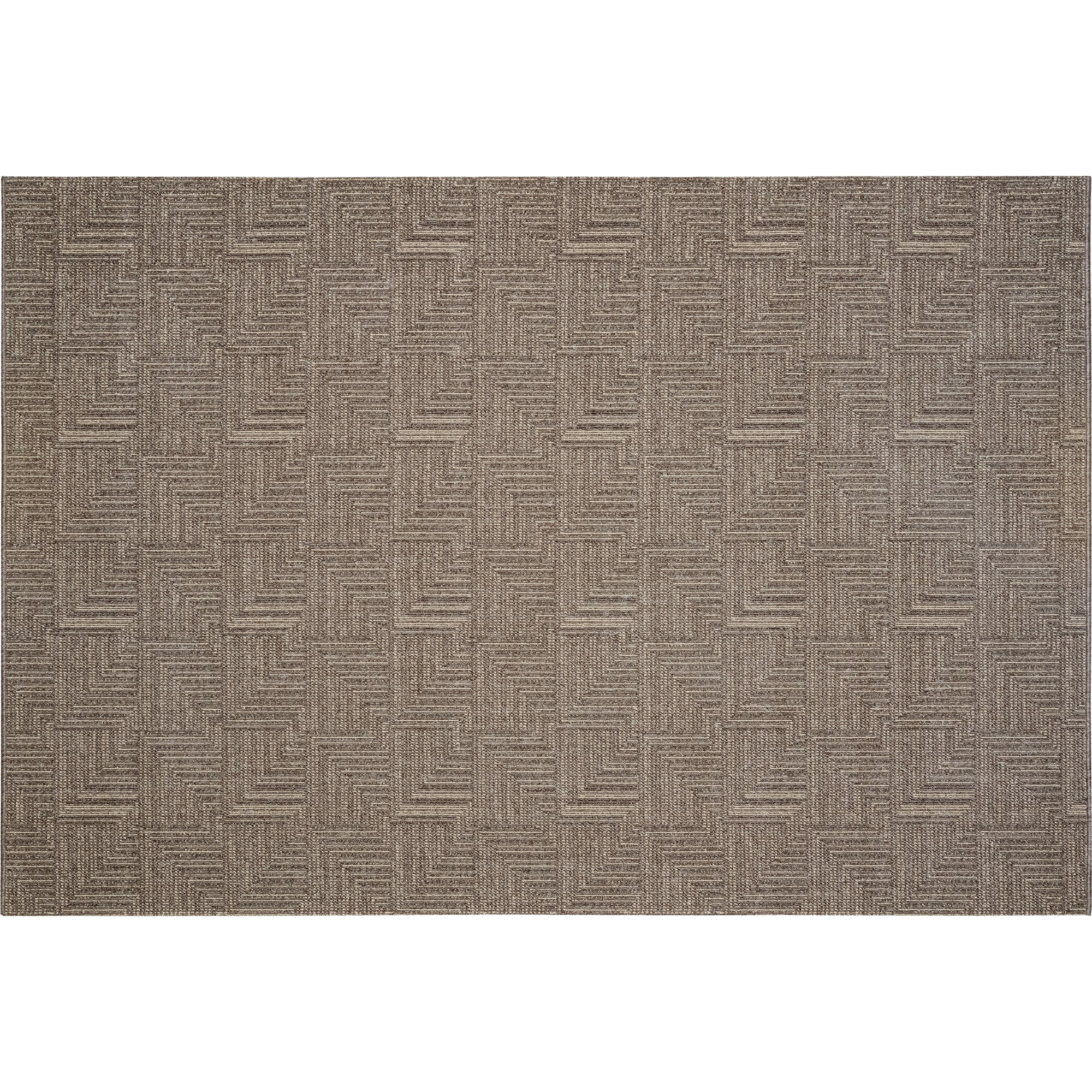 82207850 Коврик «Polar», 133x190 см, полипропилен, цвет мокко/бежевый Santreyd 