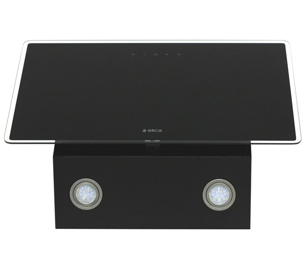 9061654 Вытяжка наклонная Elica SHIRE IX BL/A/60 черный/прозрачный STDN-0074720 - Вид №1